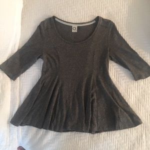 Like NEW Anthropology Akemi Top with 3/4 Sleeves small